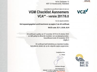 VCA hercertificering